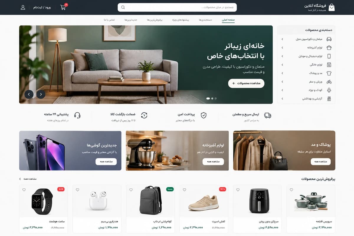 فروشگاه اینترنتی — 